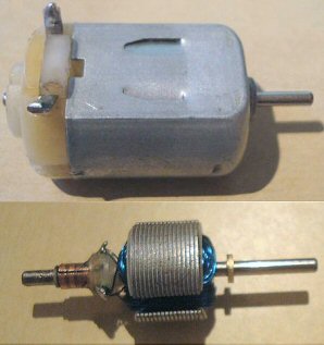 dc pm motor internals